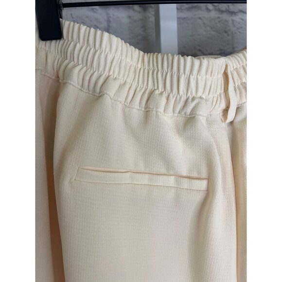 Christian Lacroix Trouser Dress Pants NEW Cream Color Ladies Size MED Wide Leg - Picture 5 of 11